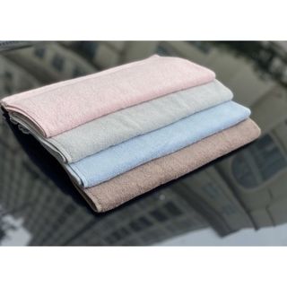 Set 4 khăn xuất Hàn 100% cotton 40x80cm