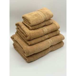 Combo 6 Khăn Tắm Gội Mặt Cao Cấp 100% Cotton Siêu Thấm Hút, Không Sổ Lông, Không Phai Màu