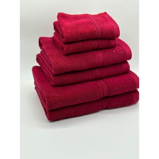 Combo 6 Khăn Tắm Gội Mặt Cao Cấp 100% Cotton Siêu Thấm Hút, Không Sổ Lông, Không Phai Màu