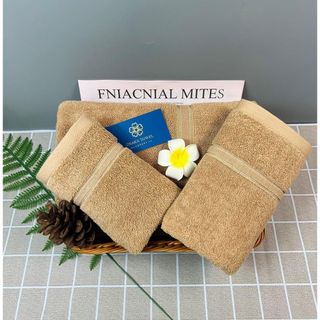 Sét Khăn Mặt 30x50cm Với Sợi Bông Cotton Dày Thấm Hút Tốt, Không Ra Màu, Không Đổ Lông
