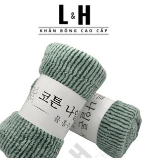 Khăn Tắm Lông Cừu Kẻ Tăm Nổi, KT 70x140cm
