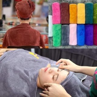 Khăn Gội Spa, Khăn Lau Đầu KT 35*75cm