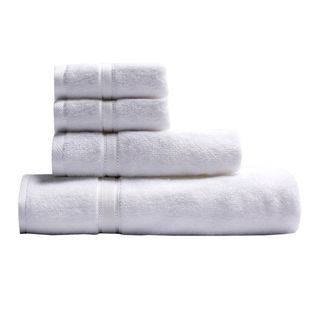 Combo 4 Khăn Tắm Gội mặt Cao Cấp 100% Cotton Siêu Thấm Hút, Không Sổ Lông, Không Phai Màu