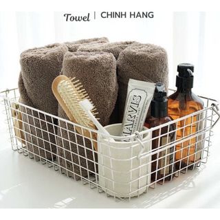 Khăn tắm, lau đầu Xuất dư 100% cotton Cao Cấp, Kt 40x80cm