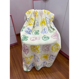 Khăn tắm MJ Organic, siêu mềm cho bé, cotton thấm hút nước tốt, KT 60x120cm