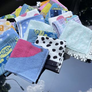Set 5 Khăn tay MJ cao cấp cho bé 25x25cm, chất cotton, mềm mịn thấm hút, đẹp, sang trọng