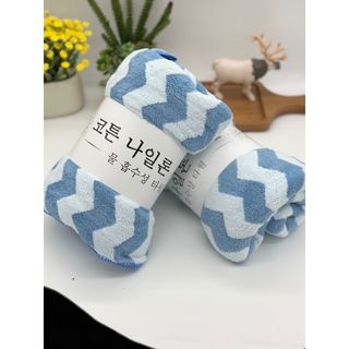 Khăn Tắm Lông Cừu Sóng To, Siêu Mềm Mại KT 70x140cm