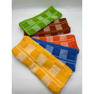 Khăn Mặt Kẻ Sọc Cotton Tân Thịnh, Kích Thước 30x50cm