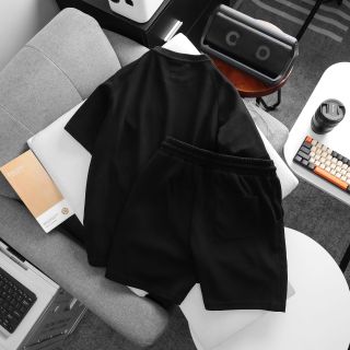 Set bộ CS Pique Logo cao su đồng màu.