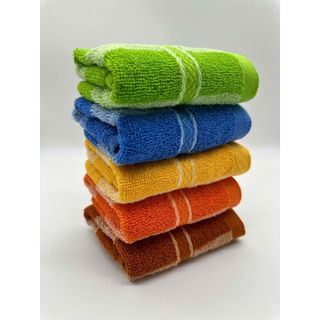 Khăn Mặt Kẻ Sọc Cotton Tân Thịnh, Kích Thước 30x50cm