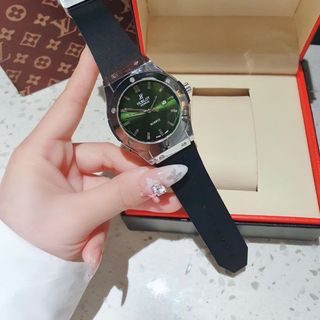 SĂN SALE ĐẦU NĂM ĐỒNG HỒ NAM THỜI TRANG HUPOT NIỀNG TRƠN DÂY CAO SU