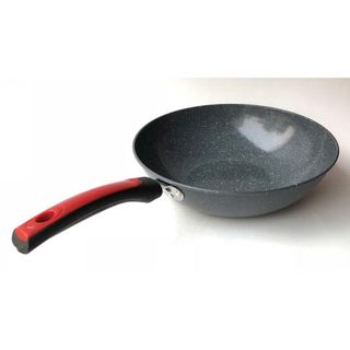 CHẢO ĐÁ CHỐNG DÍNH CÁN NHỰA 32CM