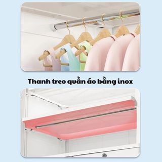 [Size Lớn] Tủ Nhựa Đựng Quần Áo, Đồ Dụng Cho Gia Đình Nhiều Ngăn Kéo, Có Bánh Xe, Chịu Lực Lớn