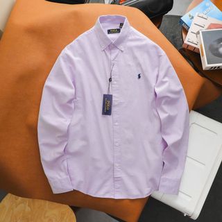 LINEN POLO tay dài nam. Bo cổ cài nút.  Chất vải linen tưng - mềm - ko pha.