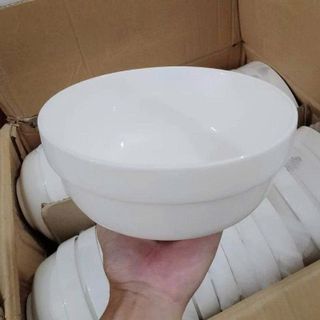 TÔ SỨ TRẮNG TRƠN CÓ NGẤN SIZE 6 - 15CM (T60)
