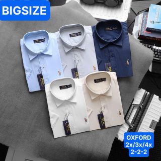 Áo sơ mi nam bigsize, vải chính quy.