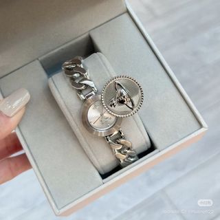 ĐỒNG HỒ NỮ CAO CẤP VIVIENN ORB NẮP XOAY CÓ LOGO FULLBOX