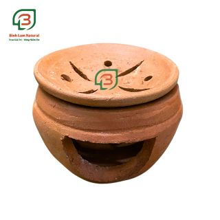 BẾP XÔNG THẢO MỘC GỐM CHĂM BÀU TRÚC – THỦ CÔNG, SIÊU BỀN, CHỊU NHIỆT CAO - CÓ HÓA ĐƠN VAT