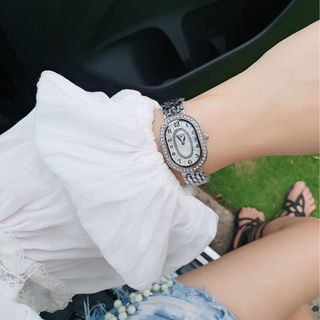 SĂN SALE LỚN ĐỒNG HỒ NỮ THỜI TRANG LONGIN MẶT BẦU DÂY XI ĐẸP