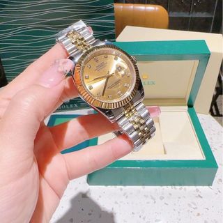 ĐỒNG HỒ NAM NỮ CAO CẤP ROLXE DATE JUST MÁY CƠ NIỀNG KHÍA