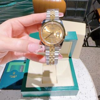 ĐỒNG HỒ NAM NỮ CAO CẤP ROLXE DATE JUST MÁY CƠ NIỀNG KHÍA