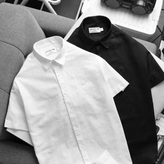 SƠ MI TAY NGẮN NAM LINEN.  Chất vải linen - ko pha - đồng chất.