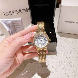 SĂN SALE LỚN ĐỒNG HỒ NỮ TRUNG CẤP JAGER LECOULTRE VÀNG VIỀN HỘT