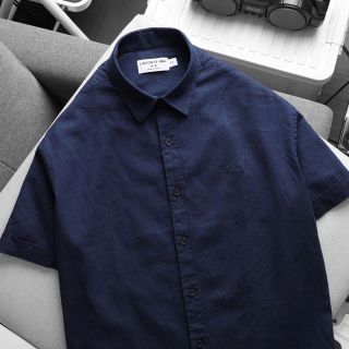 SƠ MI TAY NGẮN NAM LINEN.  Chất vải linen - ko pha - đồng chất.