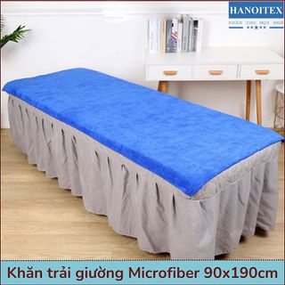 Khăn Trải Giường Spa Chất Microfiber Cao Cấp, KT 90*190cm
