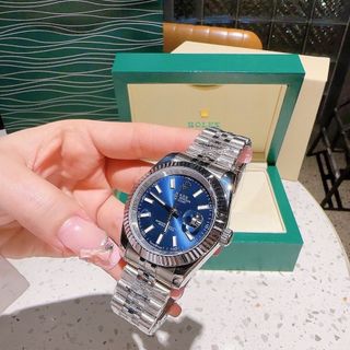 ĐỒNG HỒ NAM NỮ CAO CẤP ROLXE DATE JUST MÁY CƠ NIỀNG KHÍA