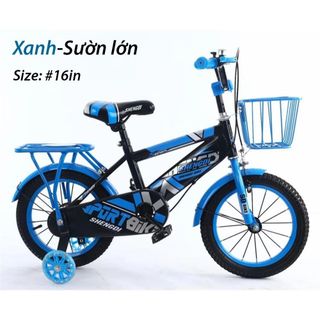 Xe đạp trẻ em, xe đạp mini 3 bánh cho bé trai từ 2 -10 tuổi, dáng sport khung thép, vành nhôm cao cấp
