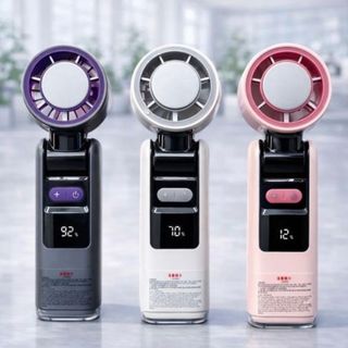 Quạt Cầm Tay Sò Lạnh K801 4000mAh – Quạt Mini Làm Mát Nhanh, 200 Mức Gió, Có LED