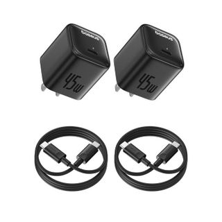 Bộ 2 Củ Sạc Nhanh Baseus PicoGo GaN6 45W USB-C – Sạc PD 3.0, PPS Cho Điện Thoại & Laptop