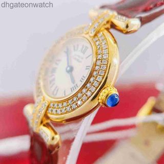 SET ĐỒNG HỒ NỮ CAO CẤP CATIOR DÂY DA MẶT MINI VIỀN HỘT TẶNG DÂY CHUYỀN