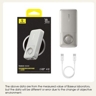 Sạc Dự Phòng Baseus Bess Nomos 30W 20000mAh Tích Hợp Dây, Sạc Nhanh PD QC