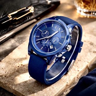 Emporio Arma - 𝐎𝐔𝐓𝐄𝐑𝐁𝐀𝐍𝐊𝐒 𝐑𝐄𝐃, 𝐁𝐋𝐔𝐄 𝐒𝐈𝐋𝐈𝐂𝐎𝐍 𝐒𝐓𝐑𝐀𝐏 𝐌𝐄𝐍'𝐒 𝐖𝐀𝐓𝐂𝐇 𝐀𝐗𝟏𝟑𝟑𝟖, 𝐀𝐗𝟏𝟑𝟐𝟕