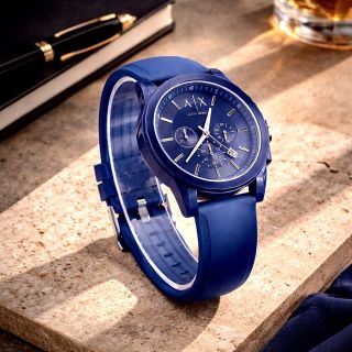 Emporio Arma - 𝐎𝐔𝐓𝐄𝐑𝐁𝐀𝐍𝐊𝐒 𝐑𝐄𝐃, 𝐁𝐋𝐔𝐄 𝐒𝐈𝐋𝐈𝐂𝐎𝐍 𝐒𝐓𝐑𝐀𝐏 𝐌𝐄𝐍'𝐒 𝐖𝐀𝐓𝐂𝐇 𝐀𝐗𝟏𝟑𝟑𝟖, 𝐀𝐗𝟏𝟑𝟐𝟕