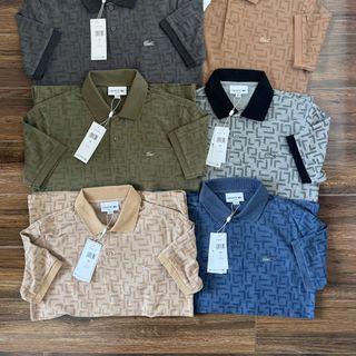 POLO NAM PIQUE NEW. Chất cotton gai milang  in full.   thấm hút tốt. Mã Cao Cấp Hãng