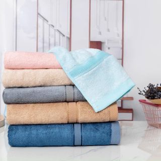 Khăn Tắm Sợi Tre Cao Cấp, Sang Trọng, Dày Dặn, Mềm Mại Thấm Hút tốt, KT 60x120cm