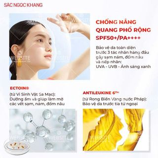 Kem Chống Nắng Sa Mạc Sắc Ngọc Khang [Tuýp 50g]