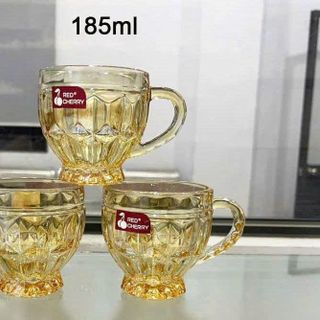 BỘ 6 LY THỦY TINH VÀNG CAO CẤP 185ML ZB45A (T12)