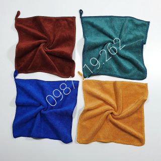 Khăn Nail, Khăn Lau Bếp, Lau Tay, Lau Dọn, KT 25*25cm