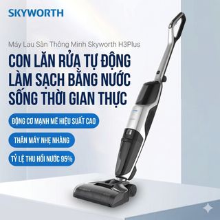 Máy hút bụi & lau nhà thông minh Skyworth H3 Plus