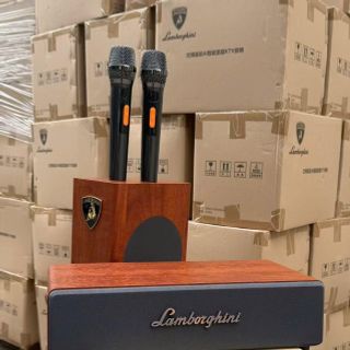 Loa Karaoke AI Lamborghini TOPI M9 60W, 2 Micro Không Dây, Android, Bluetooth, Loa Karaoke Mini Di Động