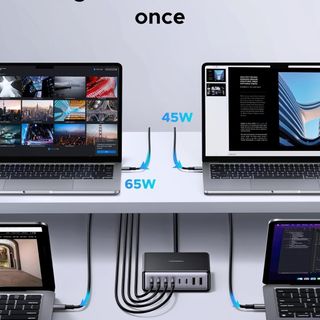 Trạm Sạc UGREEN X766 200W GaN – 8 Cổng Sạc Nhanh PD 100W Cho Mọi Thiết Bị