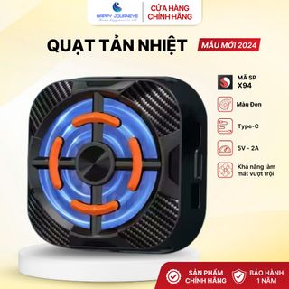 Quạt Tản Nhiệt Bán Dẫn Kiểu Kẹp Cơ X94 Làm Mát Điện Thoại & Android Box Hiệu Quả Mẫu Mới 2024 | HAPPY JOURNEYS