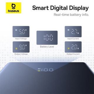 Pin Sạc Dự Phòng Baseus Enerzest P1 22,5W Đen 10.000mAH - Kèm Cáp C to L
