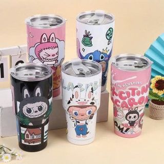 LY GIỮ NHIỆT 900ML HỌA TIẾT LABUBU (T60)