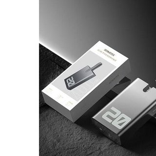 Pin dự phòng ROMOSS PEA20A 20000mAh PD 20W tích hợp sẵn cáp hai đầu