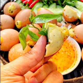 🥚 TRỨNG GÀ NƯỚNG – MÓN ĂN VẶT DỄ NGHIỆN 🔥